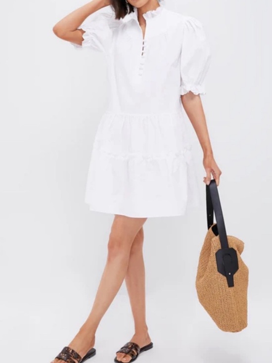 Tuckernuck Dresses & Skirts - POMANDER PLACE White Selena Mini Dress